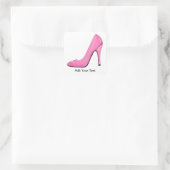 Roze Pumps Sticker (Tas)