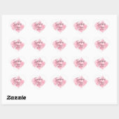 Roze Purim Label (Vel)