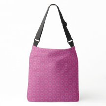 Roze Pyriet Patroon Tote Tas