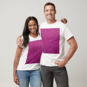 Roze Python: Slangenhuid textuur. T-shirt (Unisex)