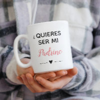 Roze Quieres Ser Mi Padrino Godfather Voorstel