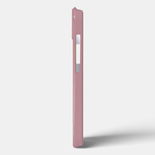Roze  radio Case-Mate iPhone case (Achterkant / Links)