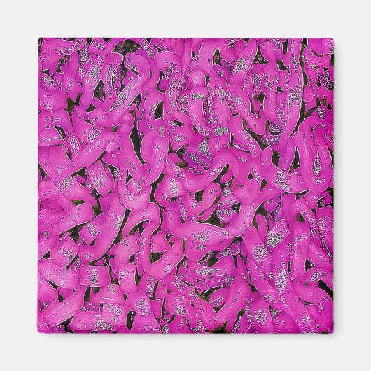 Roze Ramen Magneet (Voorkant)