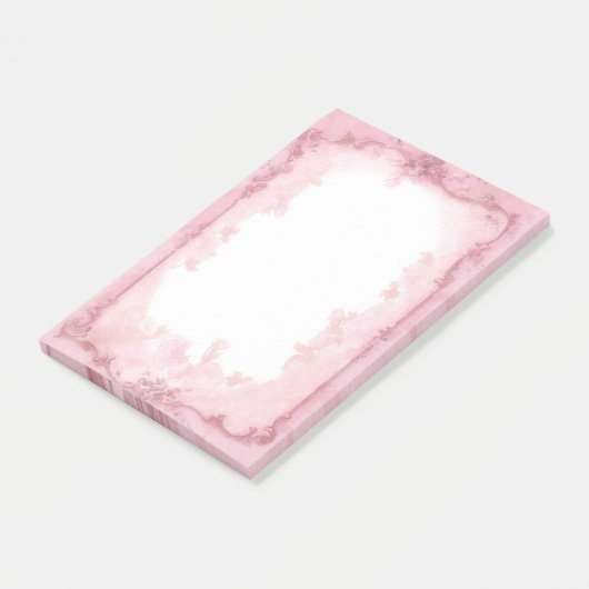 roze rand post-it® notes (Schuin)