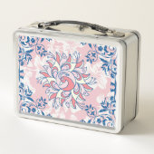 Roze Rangoli Floral Art, helder leven (Achterkant)