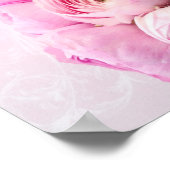 Roze ranunculus-boeket poster (Hoek)