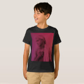 Roze Red Maghreb Tunesische Djerba Boy Man Male T- T-shirt (Voorkant volledig)