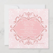 Roze Refinement-uitnodiging Kaart (Voorkant)