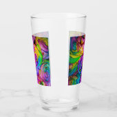 roze regenboog Rozen Glas (Links)
