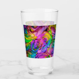  roze regenboog Rozen Glas