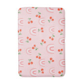 Roze regenboogCherry Pattern Badmat (Voorkant Verticaal)