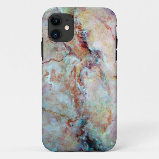 Roze regenboogsteenafwerking Case-Mate iPhone case (Achterkant)