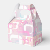 Roze Retro Bedankdoosjes (Voorkant Zijde)