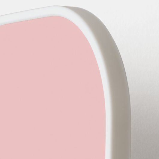 Roze Retro Bows en Laarzen Monogrammed Naam Pickleball Paddle (Links Detail)