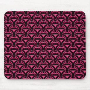 Roze Retro Cool Mousepad Muismat