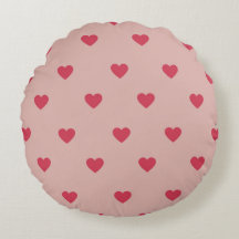 Roze Retro Heart Y2K-patroon met roze achtergrond