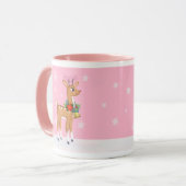 Roze Retro Rudolph Mok (Voorkant links)