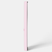 Roze retro Wifey Est. Jaar Bride Fiancé Samsung Galaxy Hoesje (Linkerkant)