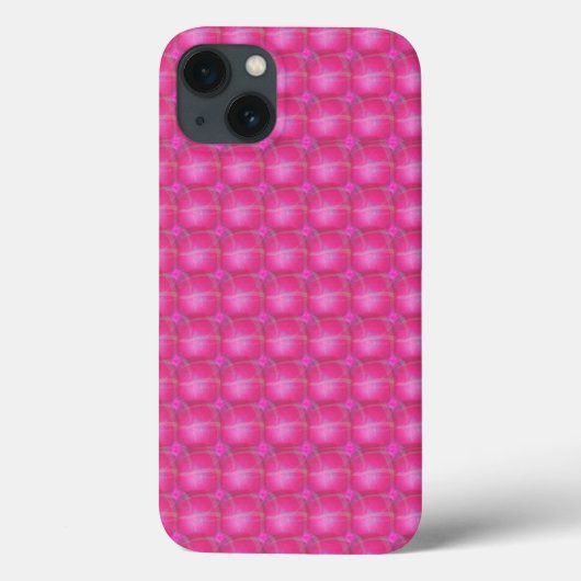 roze retrocirkels Case-Mate iPhone case (Achterkant)