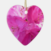 Roze rhododendron - Amazing Keramisch Ornament (Rechts)