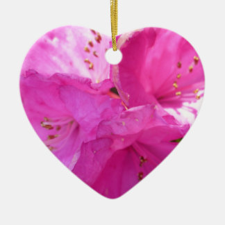 Roze rhododendron - Amazing Keramisch Ornament