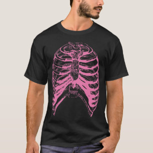 Roze Ribbenkast T-shirt