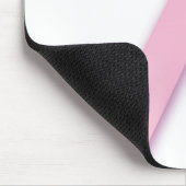 Roze Ribbon Mousepad Muismat (Hoek)