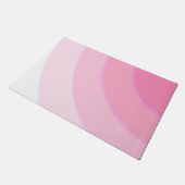 Roze riemen deurmat (Schuin)