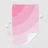 Roze riemen golfhanddoek (Insitu)