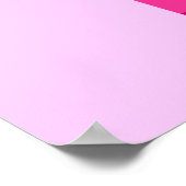 Roze Robot Poster (Hoek)