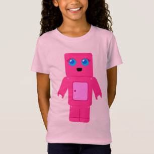 Roze Robot T-shirt