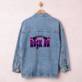 Roze Rock op Logo Denim Jacket (Hangar)