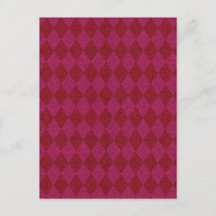 Roze & Rode Diamant Glitter Briefkaart