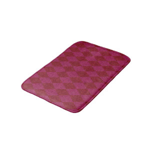 Roze & Rode Diamant Glitter Voetenbank Badmat
