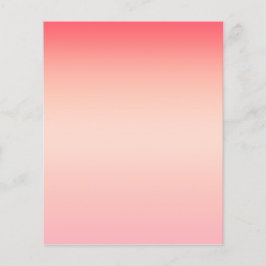 Roze rode en gele kleurverloop achtergrond flyer