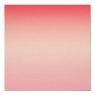 Roze rode en gele kleurverloop achtergrond perfect poster