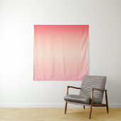 Roze rode en gele kleurverloop achtergrond wandkleed (In situ)