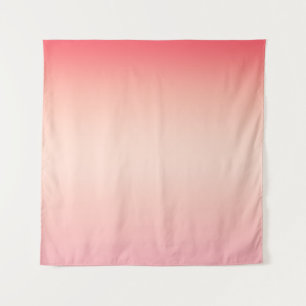 Roze rode en gele kleurverloop achtergrond wandkleed