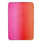 Roze, rode en Oranje gradiënt Badmat (Voorkant Verticaal)