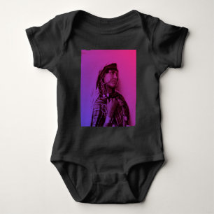 Roze Rode Maghreb Tunesische traditionele vrouw B Romper