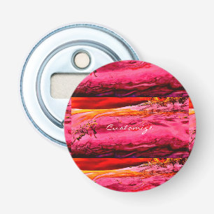 roze/rode maui golfpatroon Thunder_Cove Button Flesopener