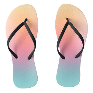 Roze rode Oranje Geel Blauw Paarse Groene Regenboo Teenslippers