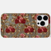 Roze & Rode Roos, iPhone / iPad case (Achterkant (horizontaal))
