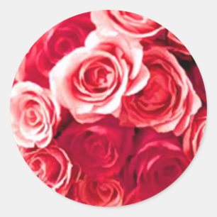 Roze & Rode Rose Envelope Seal Stickers