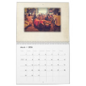 Roze rode Rozen Weddenschap Kalender (Mar 2026)