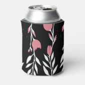 Roze rode sinaasappelwijn blikjeskoeler (Blikje Achterkant)