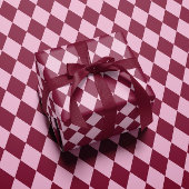 Roze rode streep Inpakpapier vellen