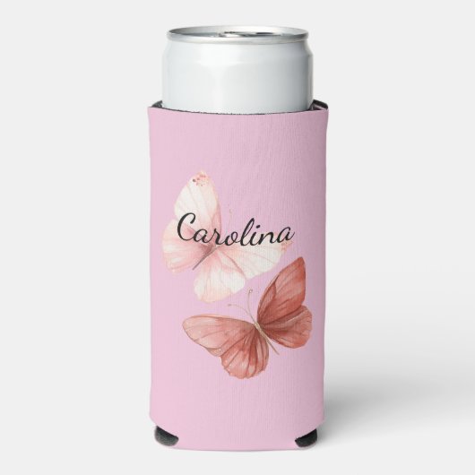 Roze Rode Vlinders (Seltzer Voorkant)