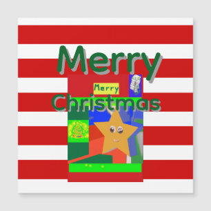 Roze Rode Vrolijk Kerstfeest 