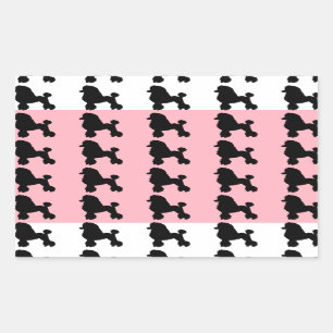 Roze roestrokken geïnspireerde stickers